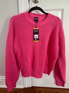 Pink Gap Sweater New M